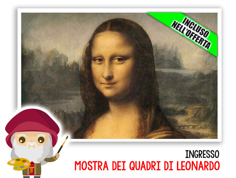 Mostra quadri di Leonardo da Vinci a Vinci in Toscana