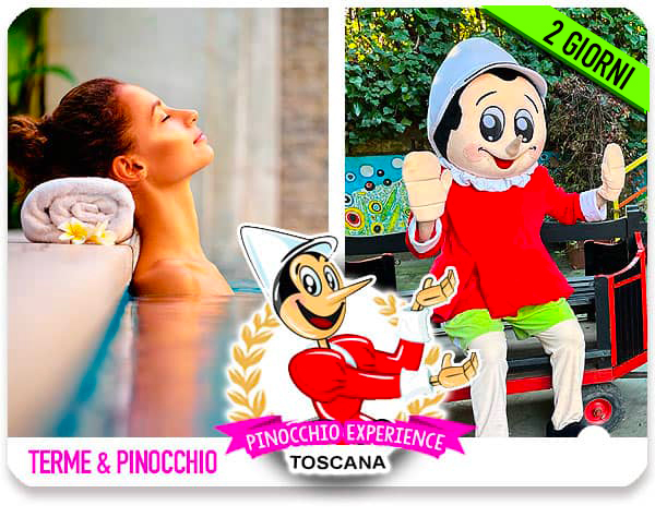 Terme per bambini in Toscana con Pinocchio