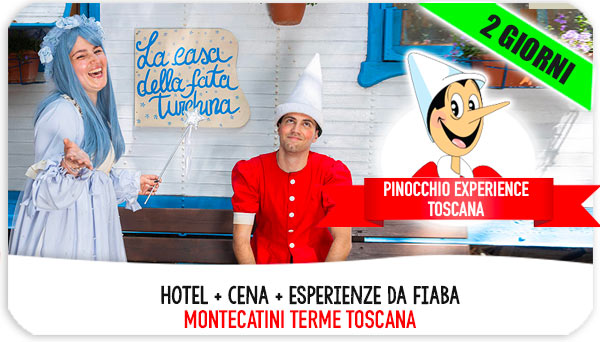 weekend Pinocchio Experience Toscana con bambini