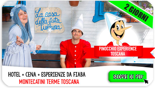 weekend Pinocchio Experience Toscana con bambini