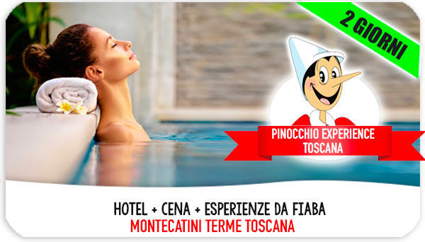 Terme per bambini in Toscana con Pinocchio