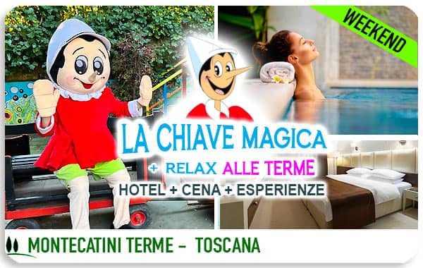 Terme per bambini in Toscana con Pinocchio